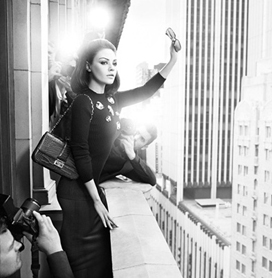 Miss Dior秋冬手袋大片 Mila Kunis 演绎_买二手奢侈品包有没有靠谱app