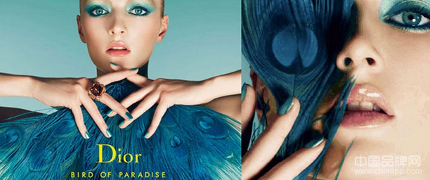 迪奥Dior春夏新彩妆 镁光灯下的华美孔雀