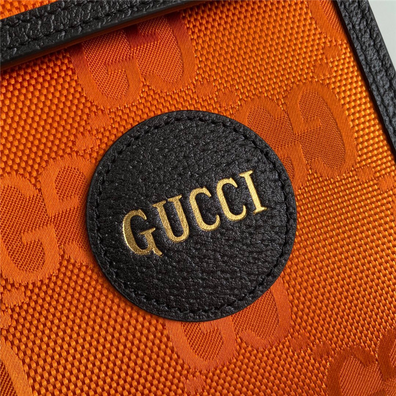 Gucci古驰 625599 H9HAN 7560 橘色 Off The Grid系列迷你手