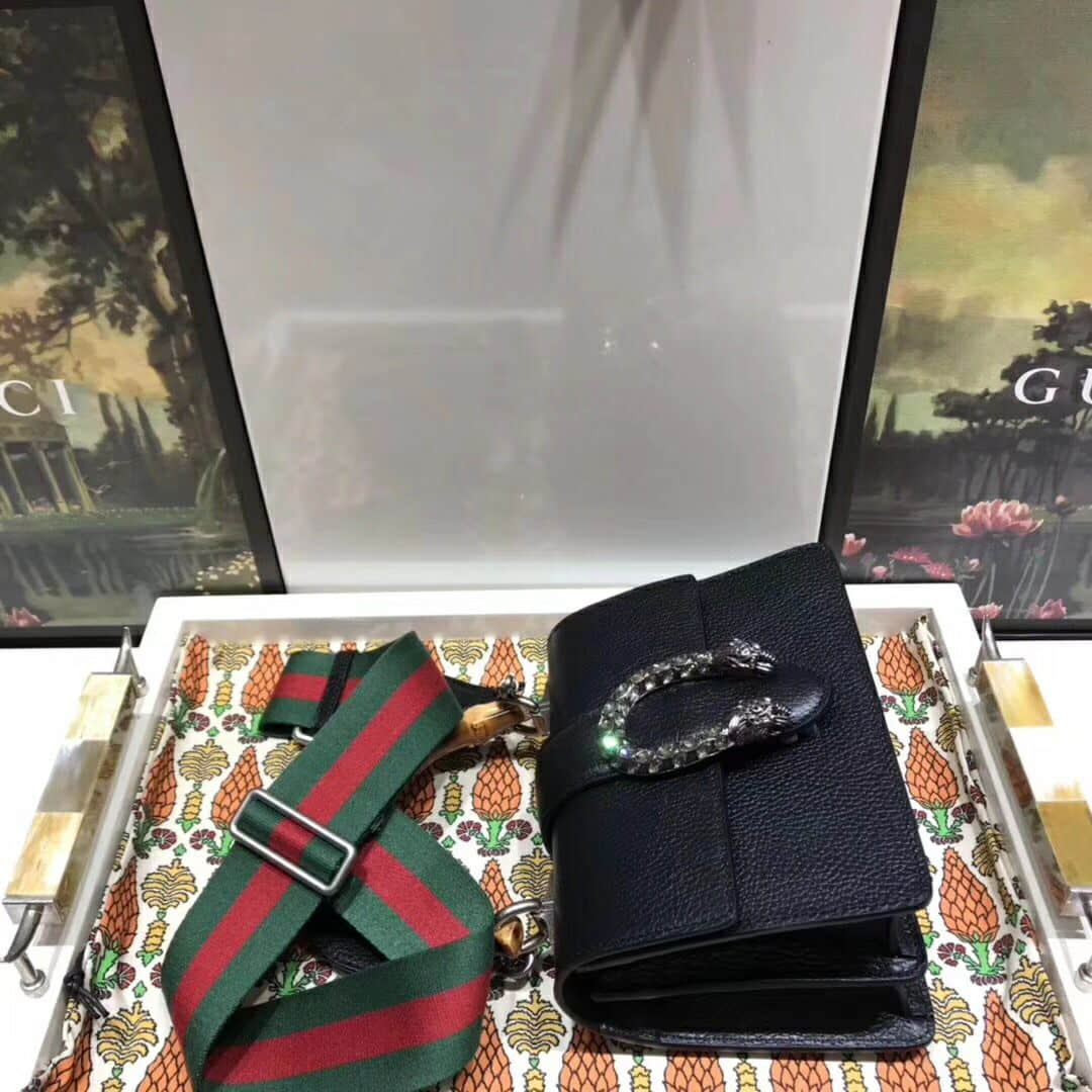 Gucci/古驰 523367 Dionysus mini top handle bag