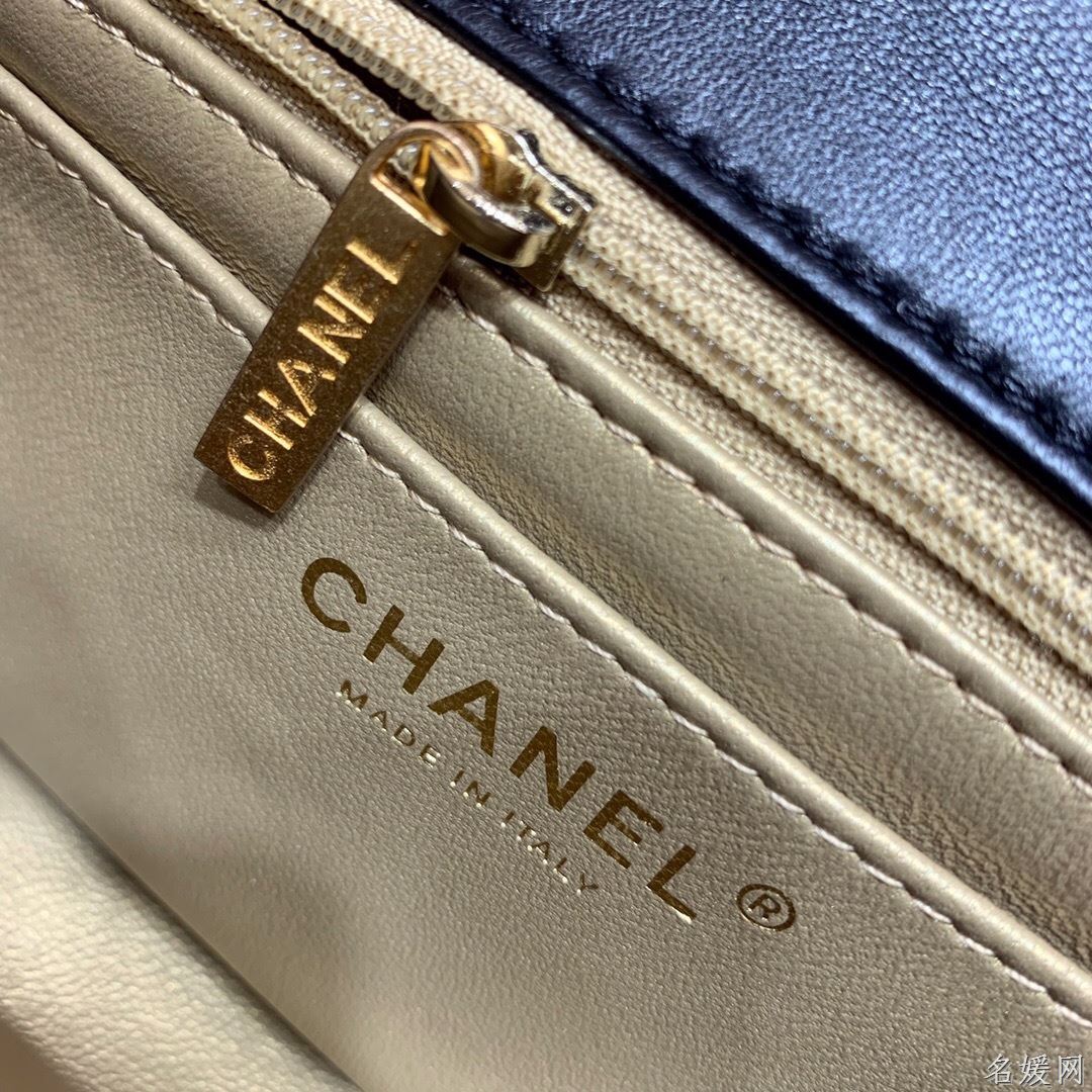 Chanel/香奈儿 AS1786 2020新款CF方胖子大金珠链条包