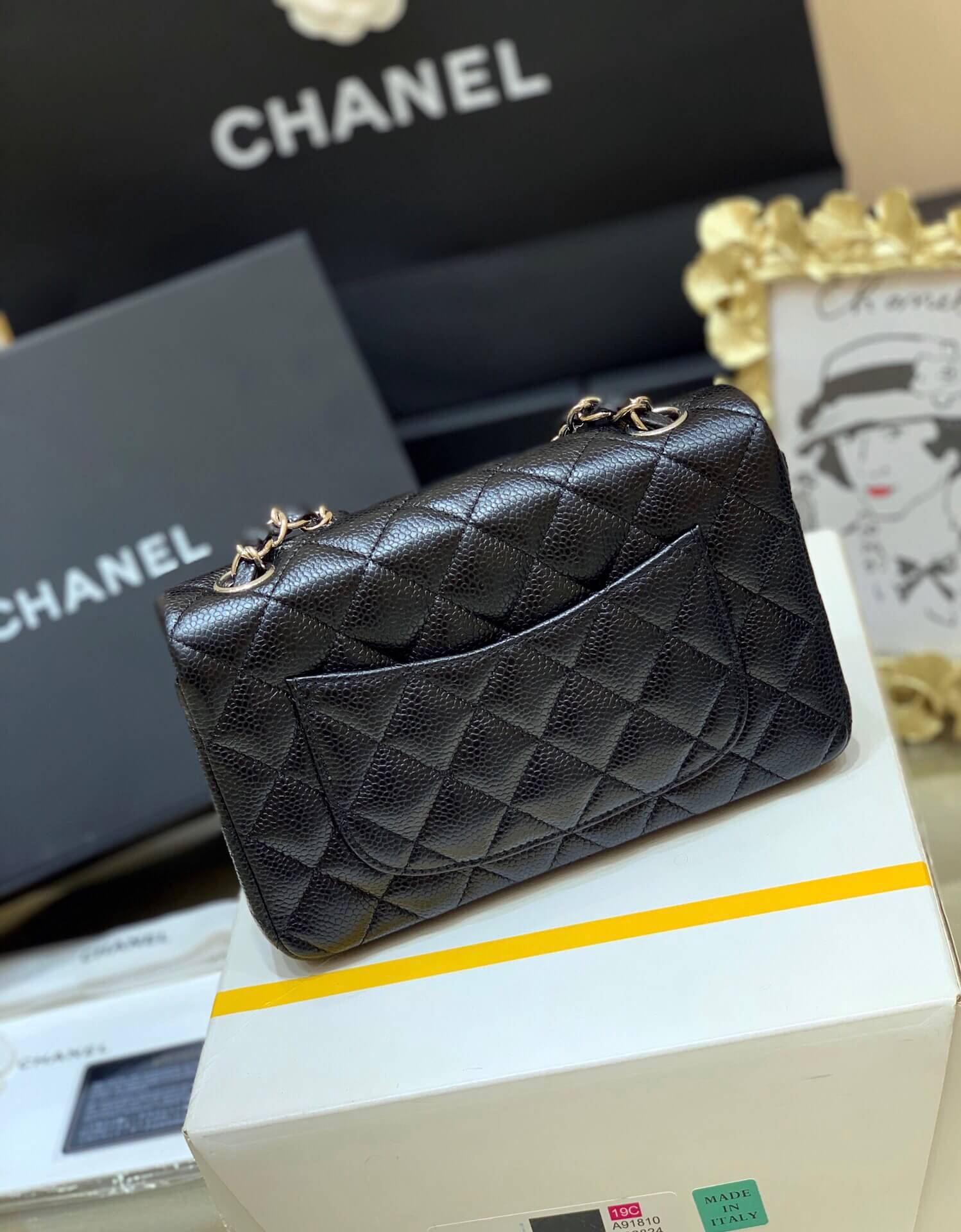 Chanel至尊版本纯原厂CF20大mini Classic flap bag A0111
