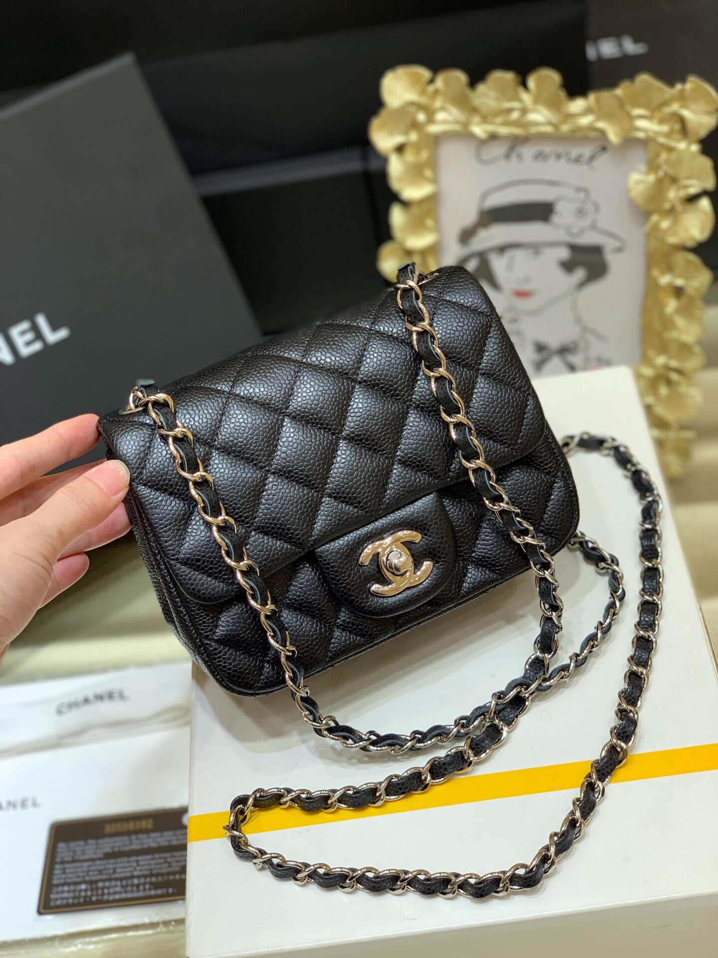 Chanel至尊版本纯原厂CF17方胖子Classic flap bag A011