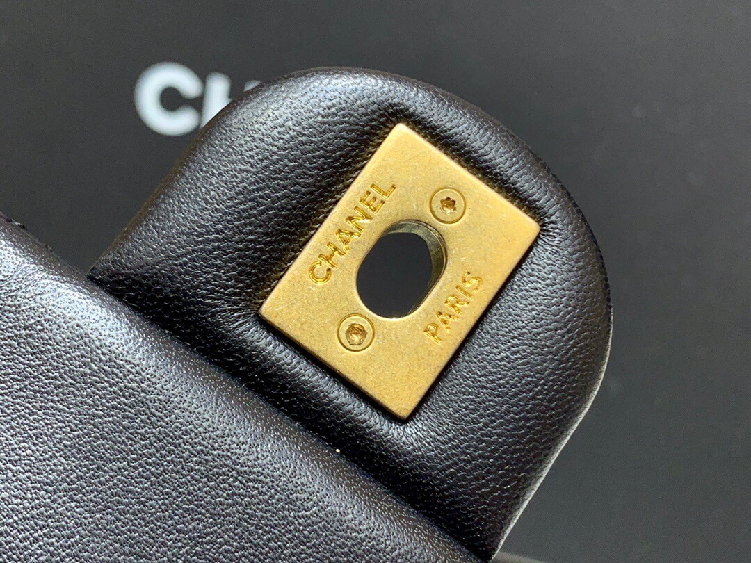 Chanel CF20 Classic flap bag CF宝石包 AS1787黑色