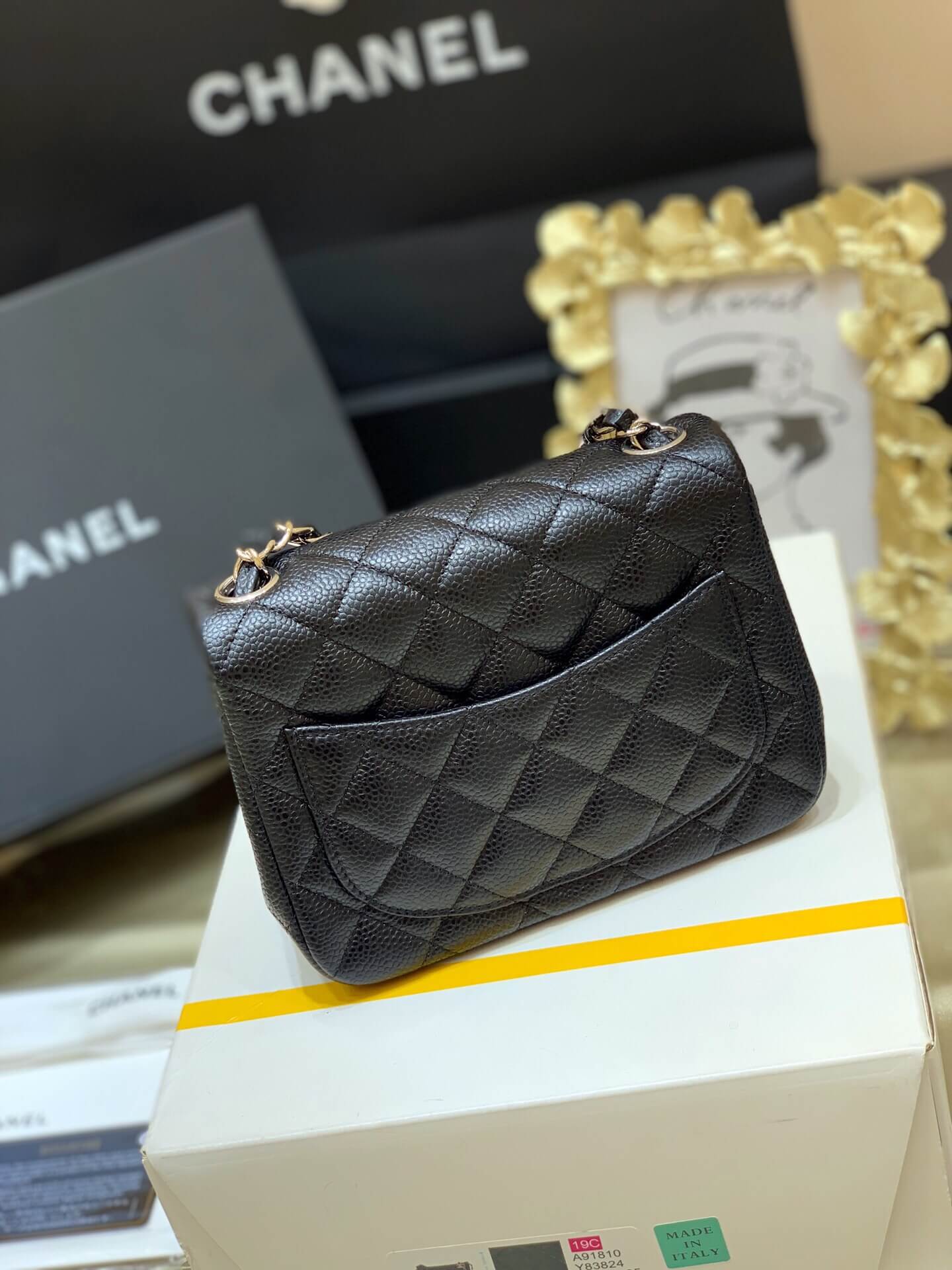 Chanel至尊版本纯原厂CF17方胖子Classic flap bag A011