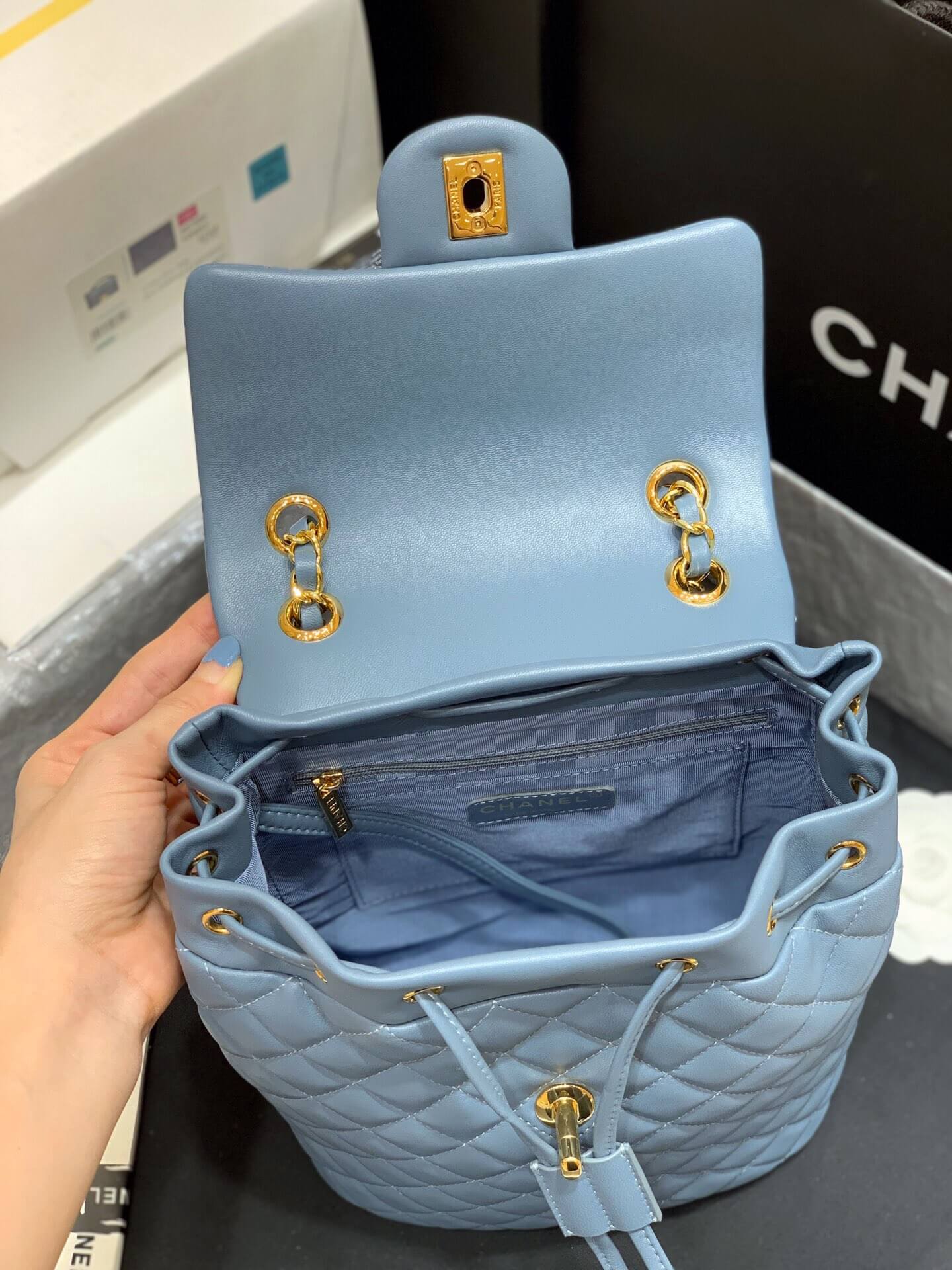 Chanel香奈儿 Backpack系列 双肩包 A91123