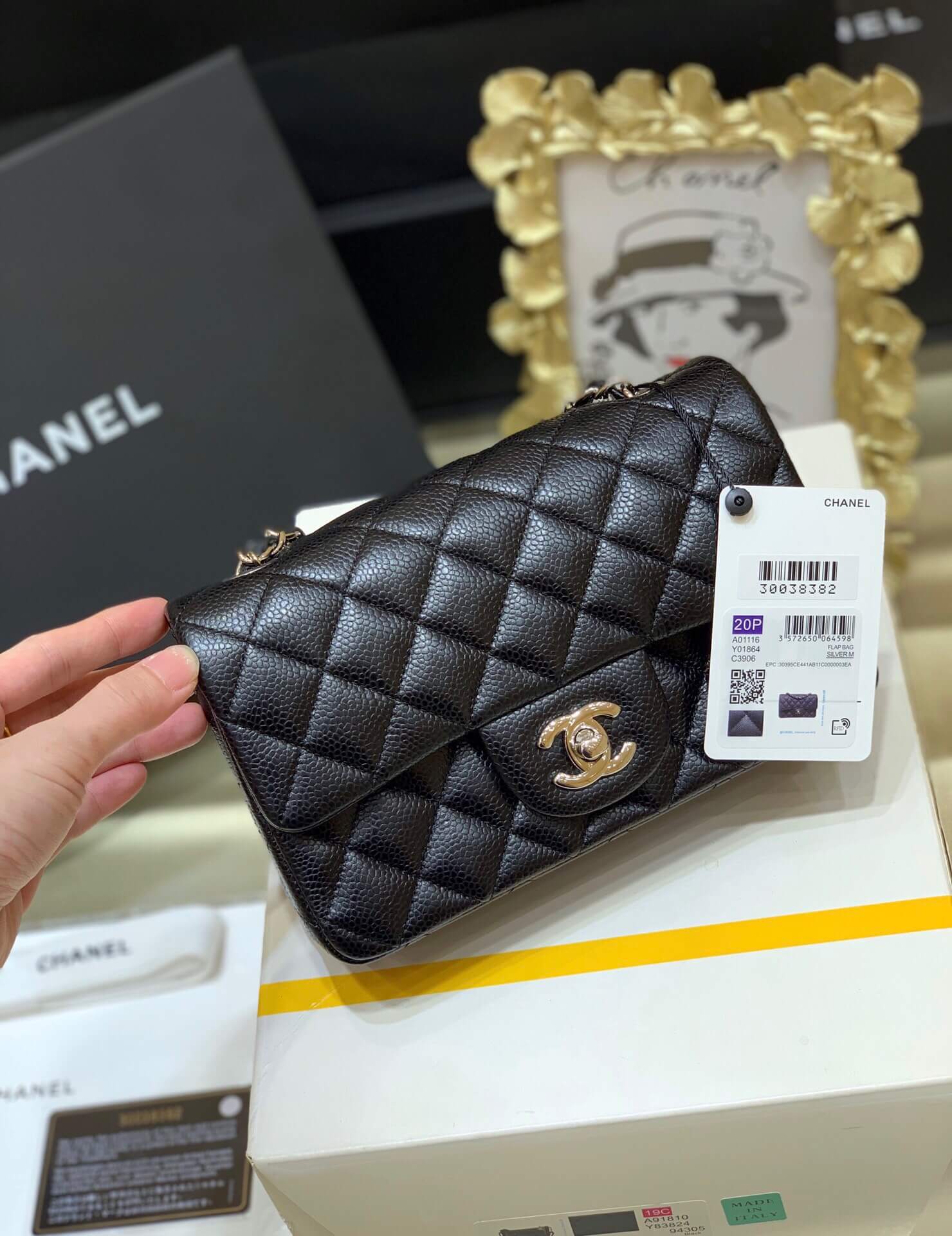 Chanel至尊版本纯原厂CF20大mini Classic flap bag A0111