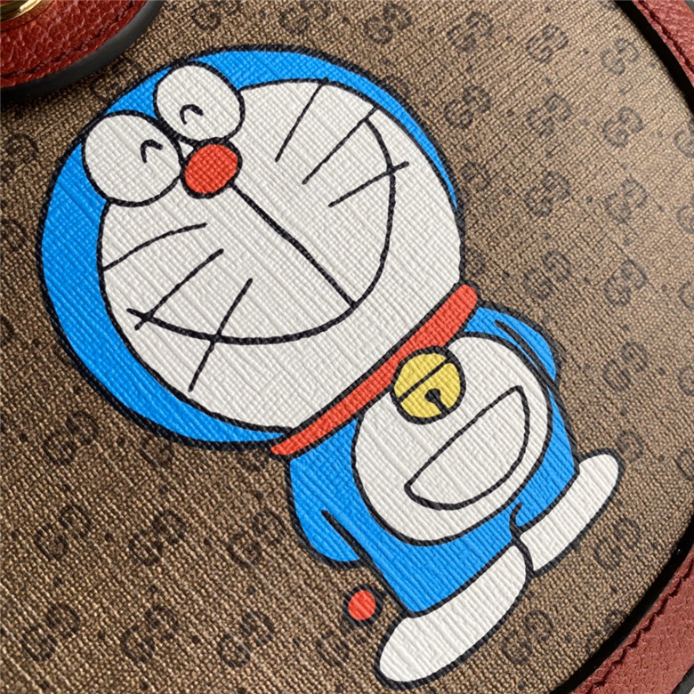 Gucci 625216 2T8AG 8580 Doraemon x Gucci联名系列 肩背包