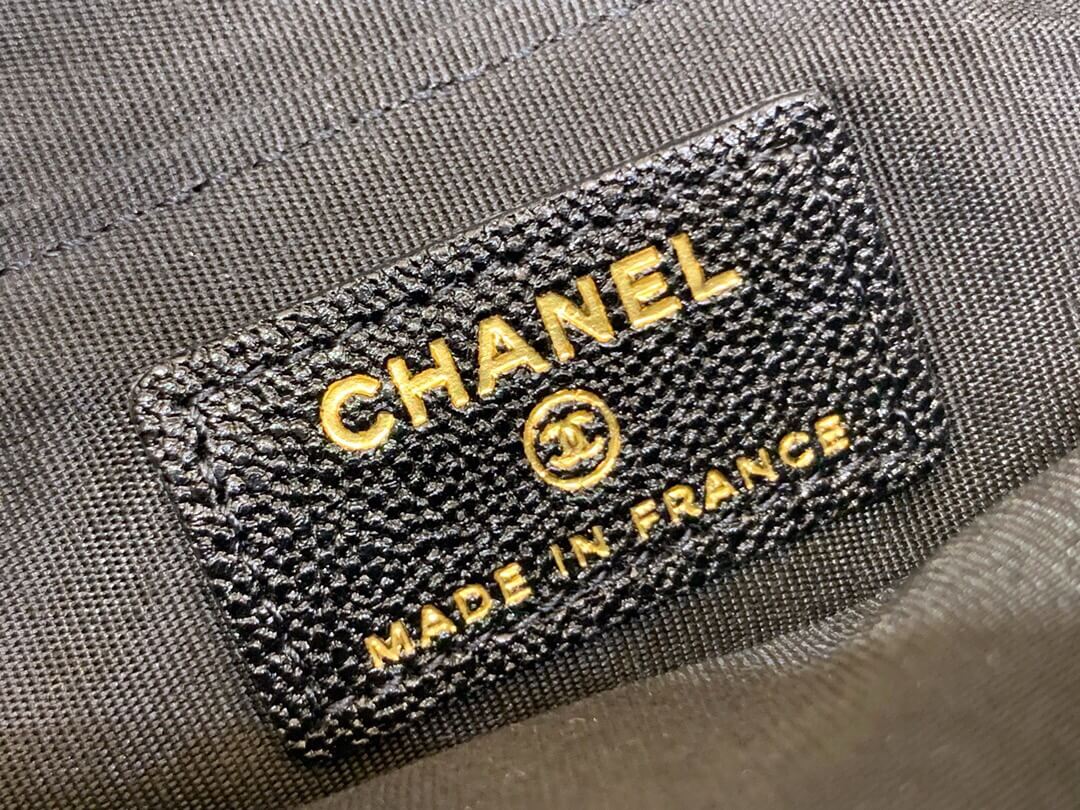 Chanel 全球限量走秀款迷你盒子包 AP2194黑色