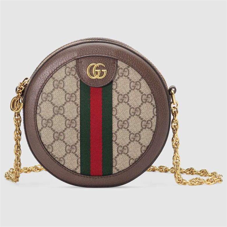 Gucci古驰 550618 Ophidia系列GG迷你圆饼包