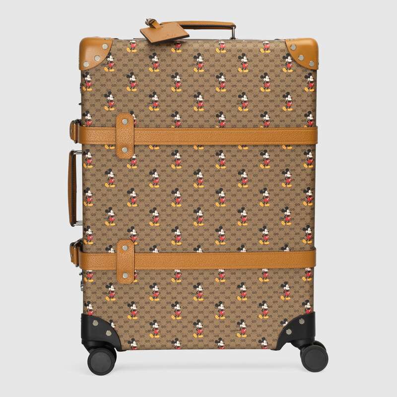 Disney x Gucci古驰 533620 HWYBW 8559 联名款Globe-Trotter系列中号行李箱
