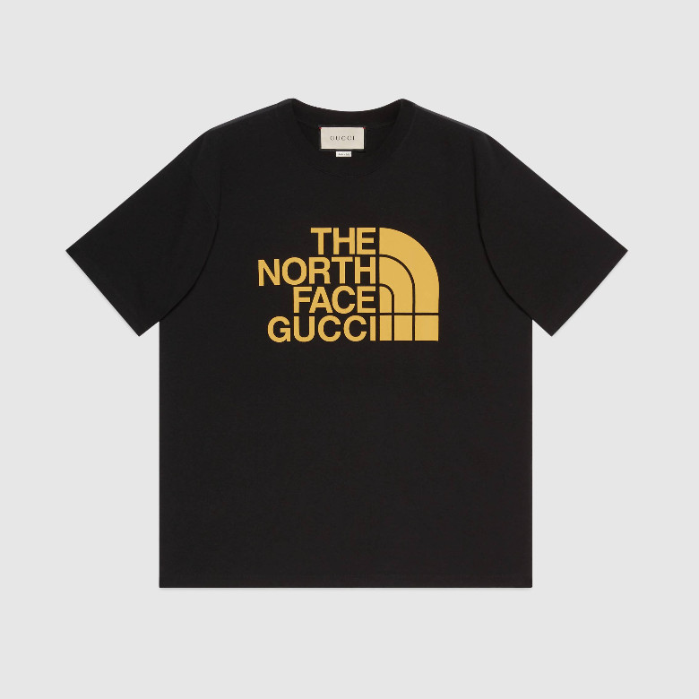 Gucci 616036 XJDCL 1131 The North Face x Gucci联名系列 超大造型T恤