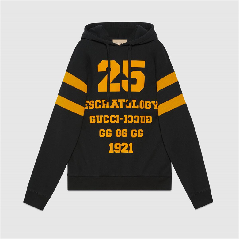 Gucci 660282 XJDJD 1060 “25 Eschatology”印花卫衣