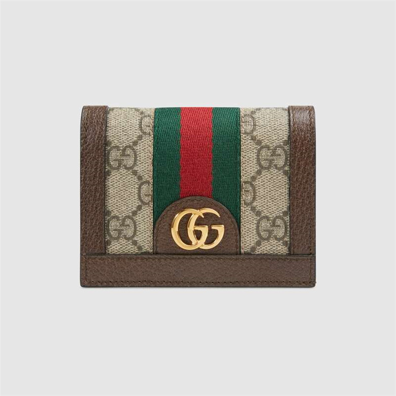 Gucci古驰 523155 Ophidia系列GG卡包