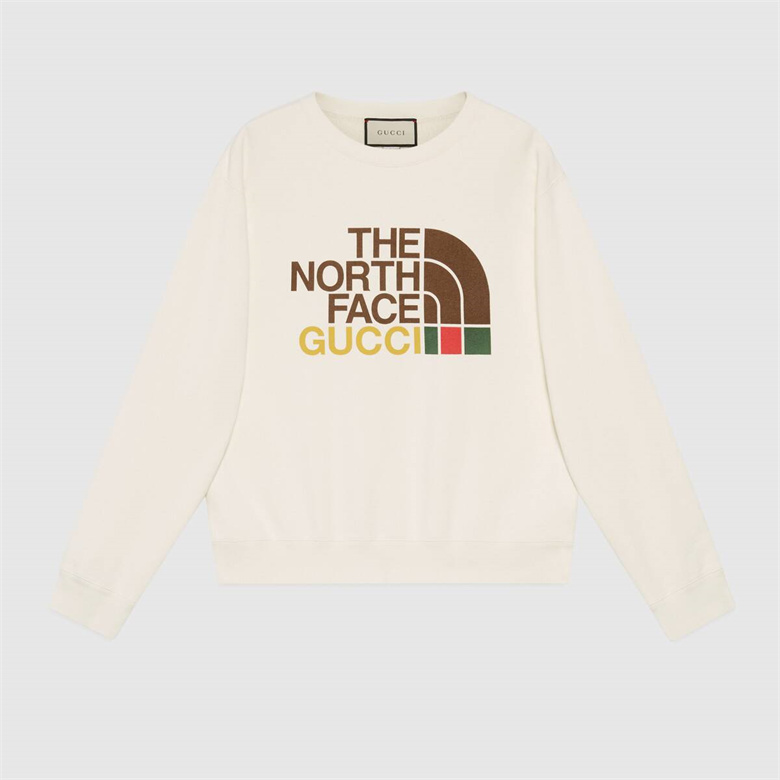 The North Face x Gucci 626990 XJDCM 9756 联名系列男士棉质卫衣