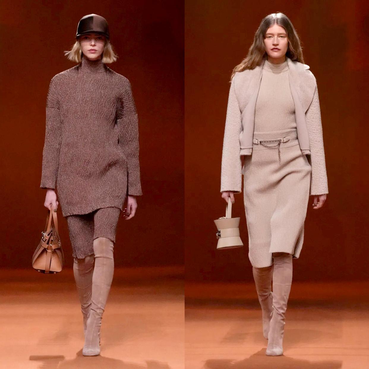 Hermès 2023秋冬系列，率性温暖，低调更沉稳优雅，简约实穿路线！