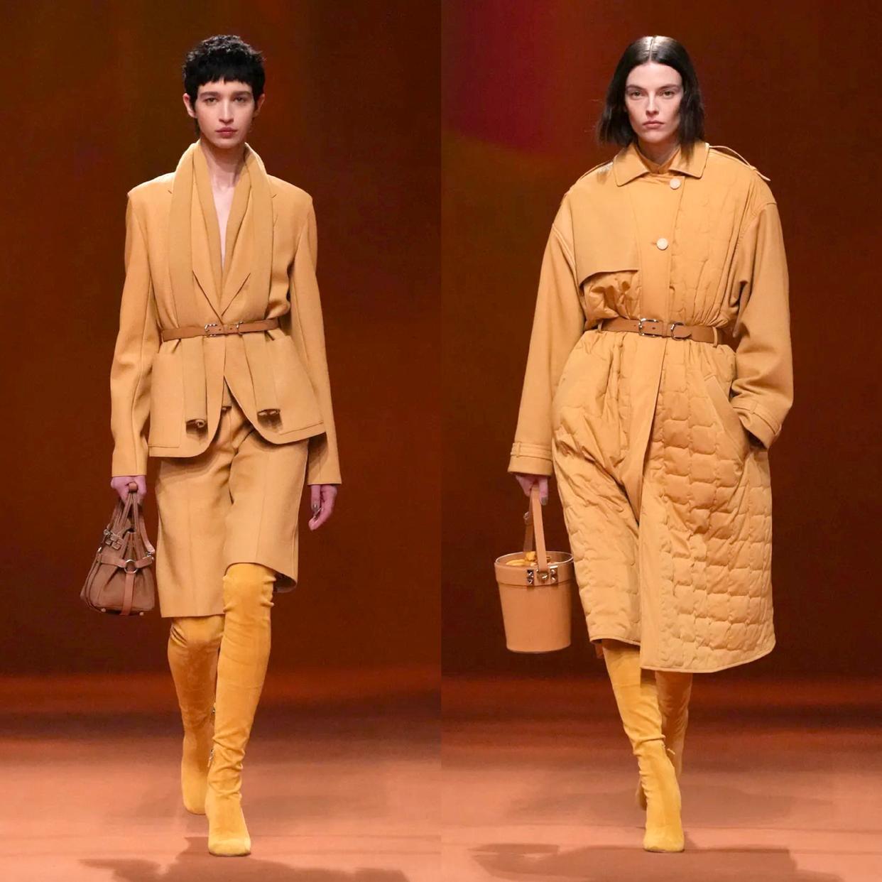 Hermès 2023秋冬系列，率性温暖，低调更沉稳优雅，简约实穿路线！