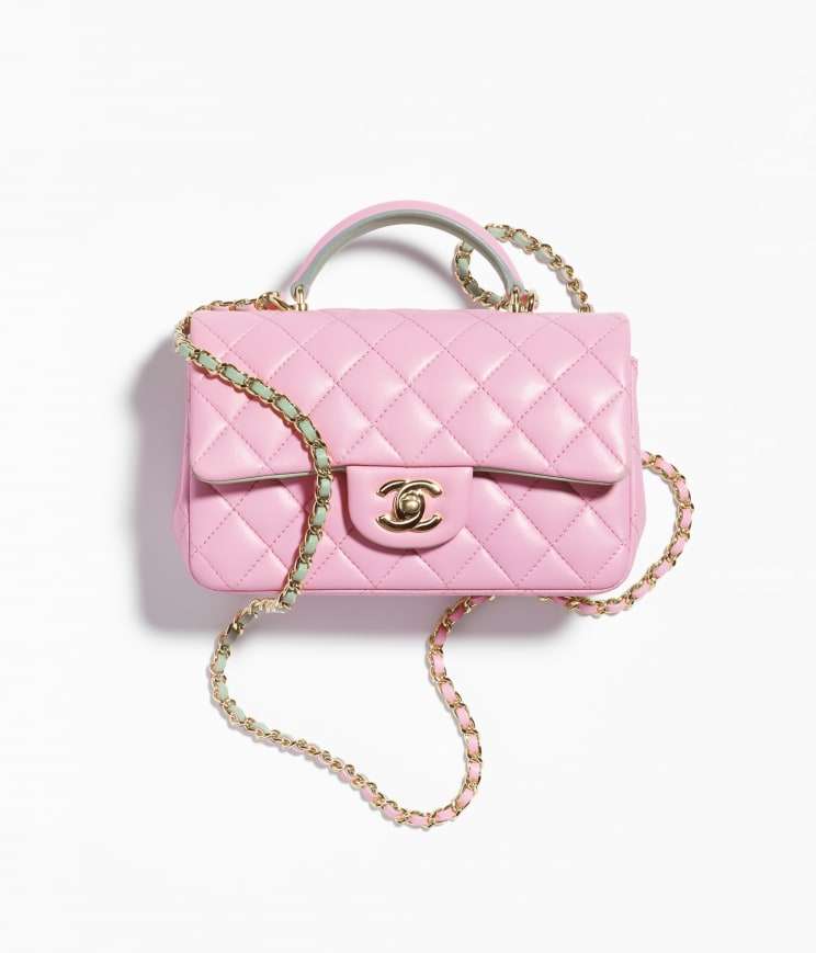 Chanel Mini Flap with Top Handle 2023