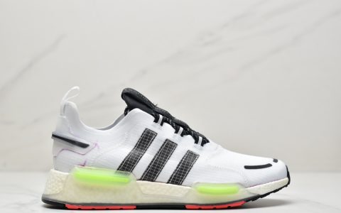 Adidas 阿迪达斯 NMD_V3 Boost 爆米花超弹中底 针织网面运动跑鞋