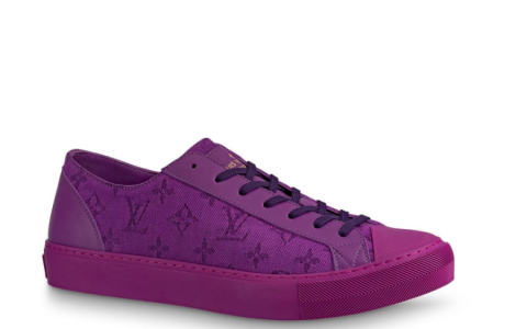 LV 1A5AZB 紫色 TATTOO 运动鞋