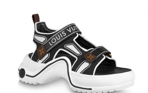 LV 1A7U62 黑/白 LV ARCHLIGHT SPORTY 凉鞋