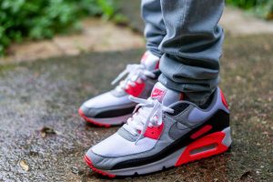 Nike Air Max 3 Radiant Red Air Max 90 Infrared WDYWT On Feet