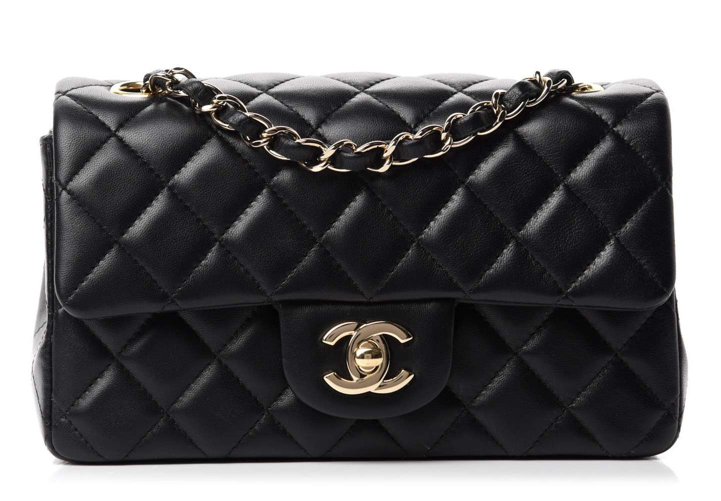 Chanel Rectangular Mini Flap Black