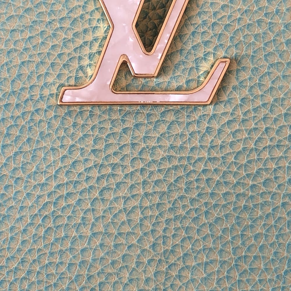 image of fake louis vuitton leather by FASHIONPHILE