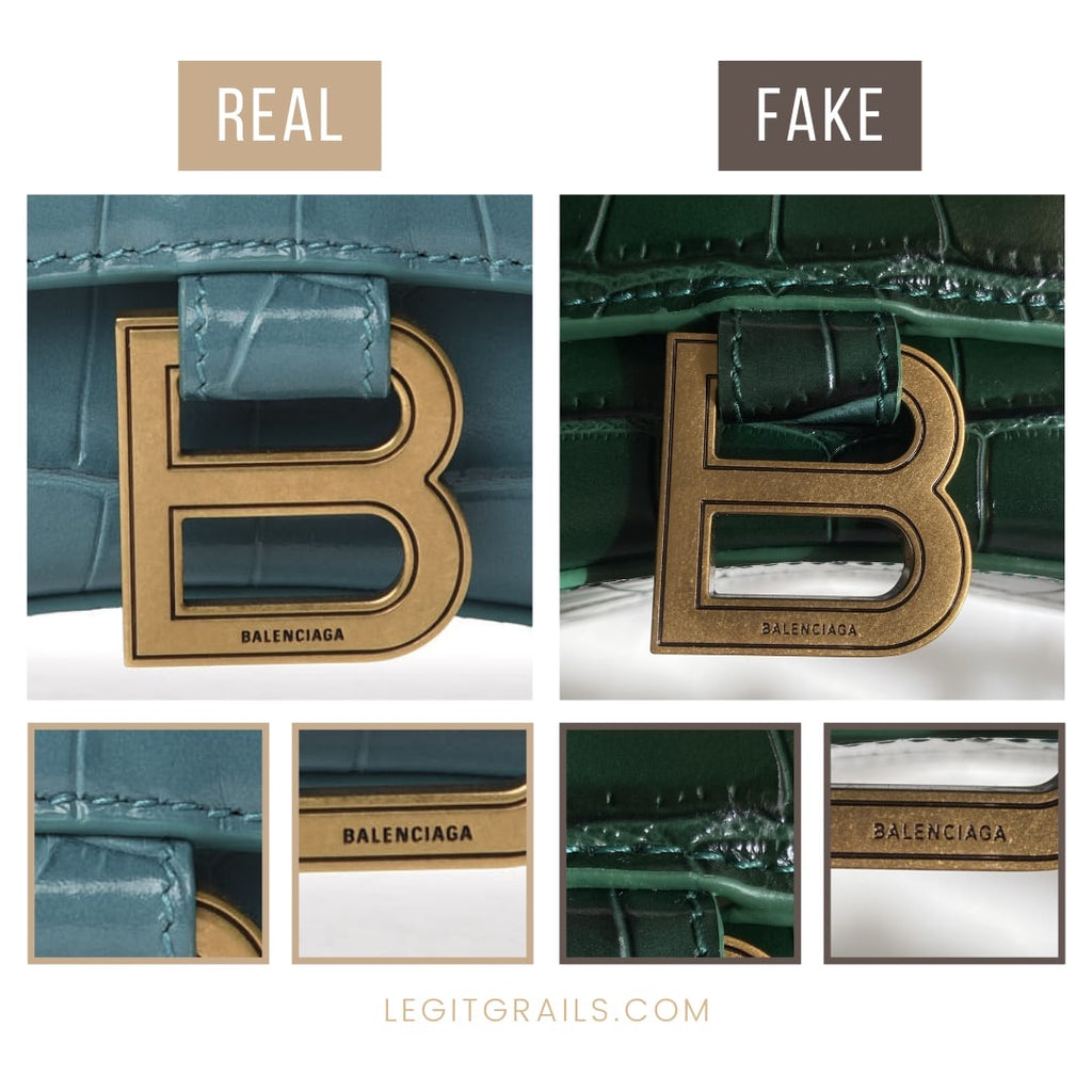 How To Spot Fake Balenciaga Hourglass Bag