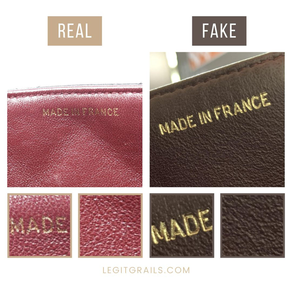 Fake Vs Real Chanel Diana Bag