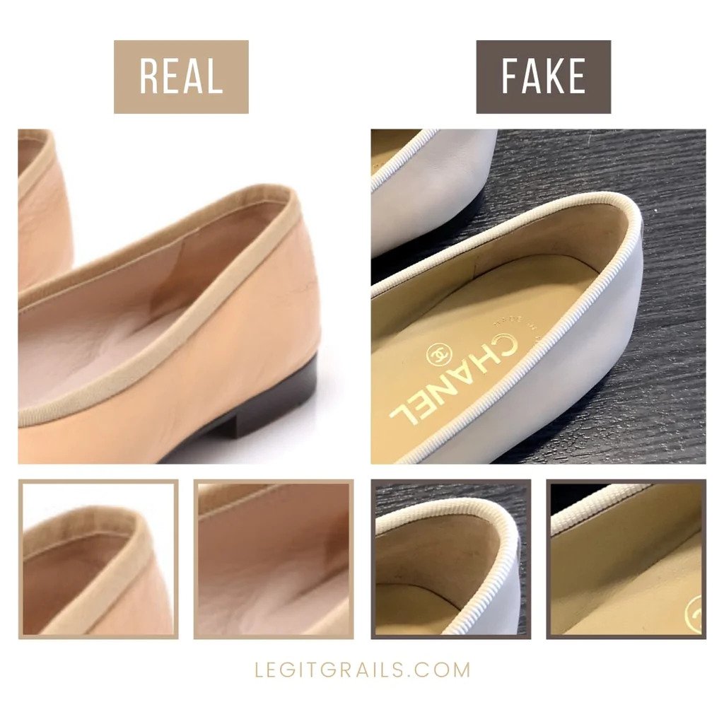 Fake Chanel Ballet Flats