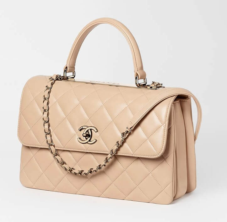 Chanel Trendy CC Top Handle Side
