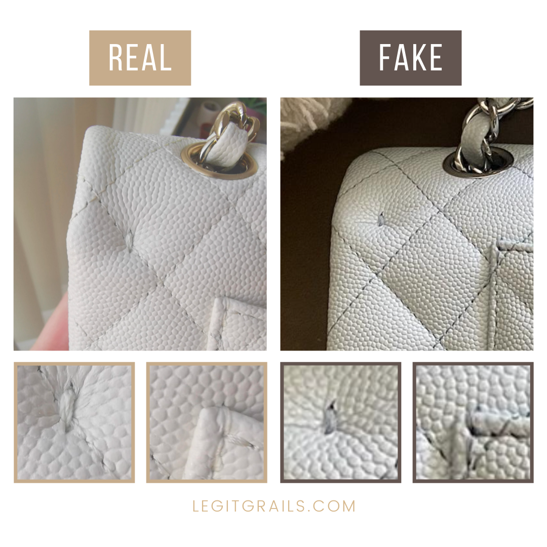 Chanel Classic Flap Bag Real Vs Fake