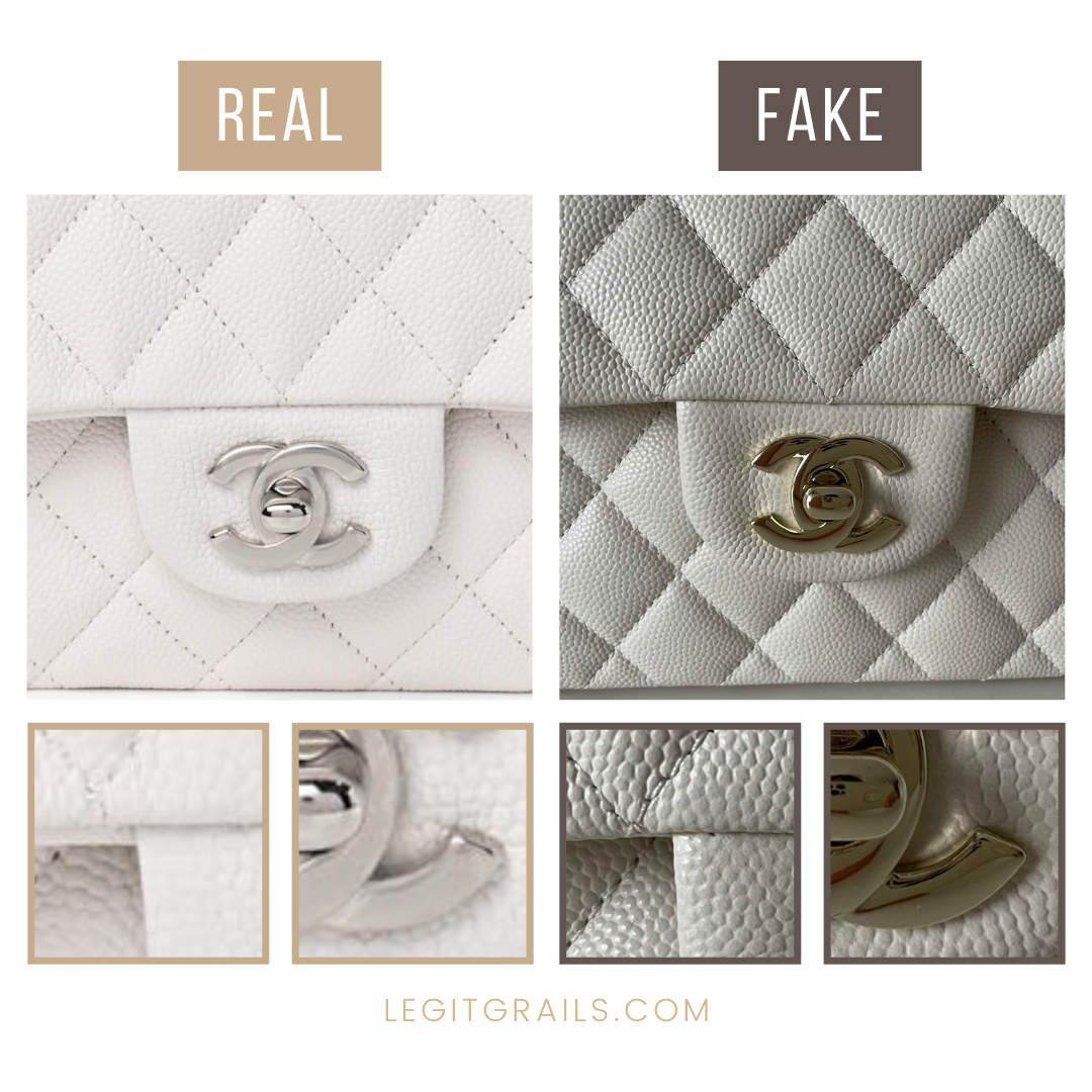 Chanel Classic Flap Bag Fake Vs Real