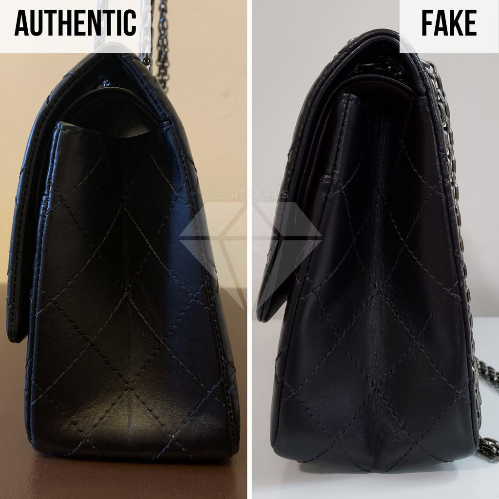 Chanel 2.55 Bag Authentication Guide: The Side View Method