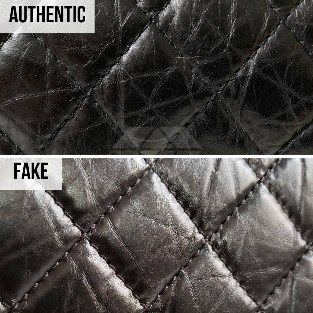 Chanel 2.55 Bag Authentication Guide: The Calfskin Texture Method