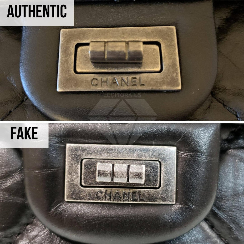 Chanel 2.55 Bag Authentication Guide: The Mademoiselle Turnlock Method