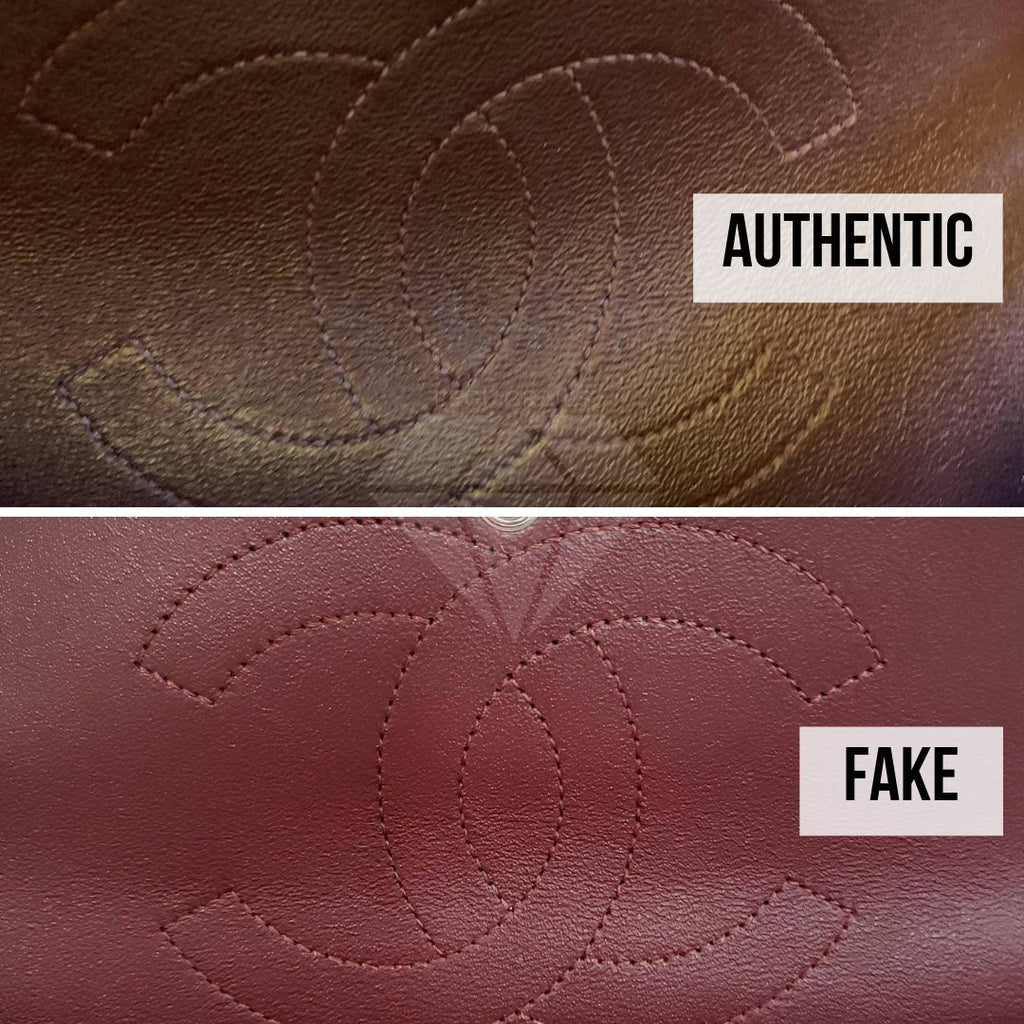 Chanel 2.55 Bag Authentication Guide: The Inner CC Logo Stitching Method
