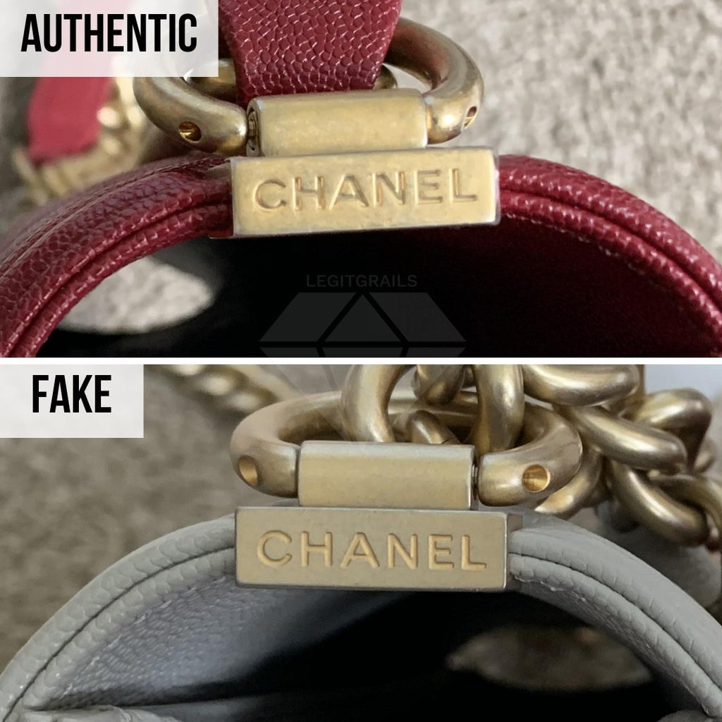 Chanel Boy Bag Fake VS Real