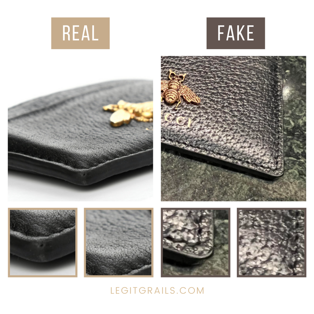 Real Vs Fake Gucci Card Case